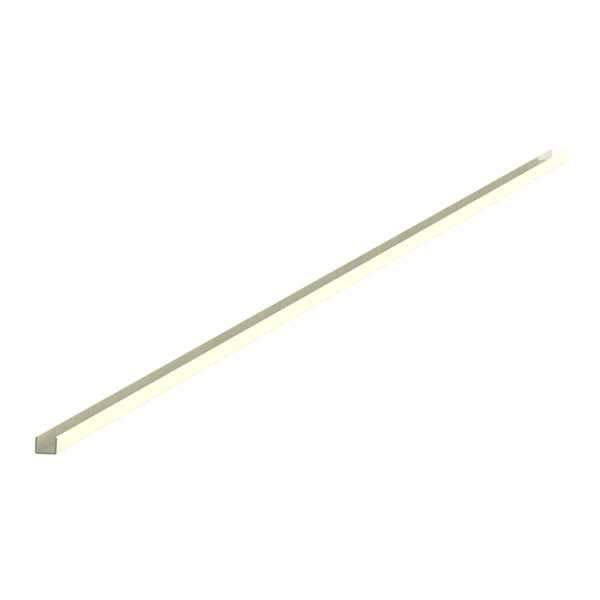 Rückwand Endleiste-U-Profil (5,2 m lang)