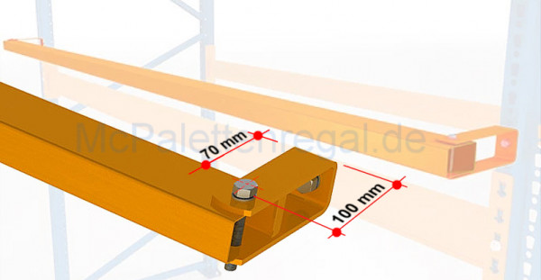 Durchschubsicherung 1,825